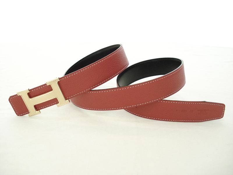 Hermes Belt 2001 red